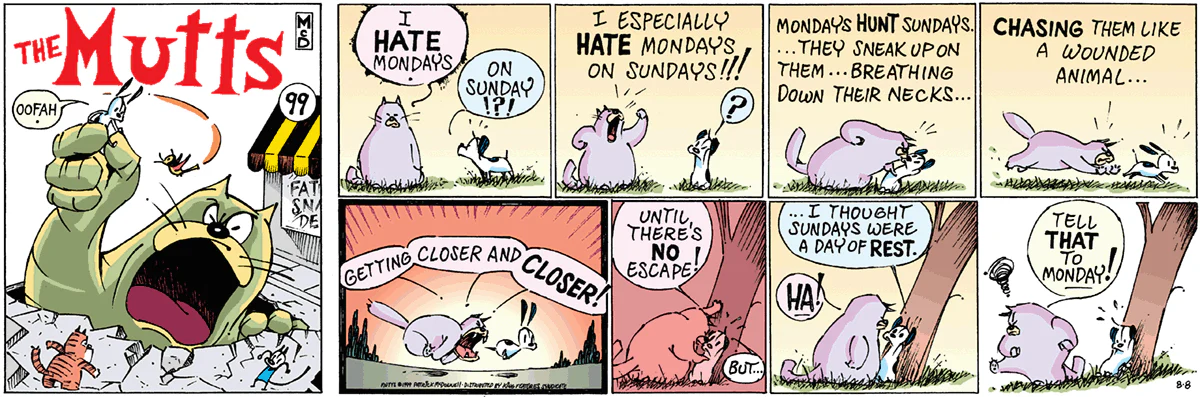 August 8 1999, Sunday Comic Strip