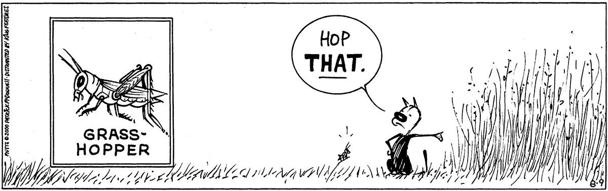 August 9 2000, Daily Comic Strip