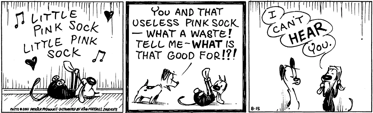 August 15 2001, Daily Comic Strip