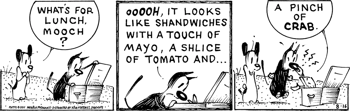 August 16 2011, Daily Comic Strip