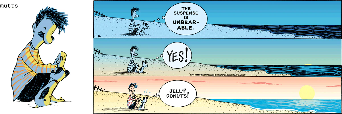 August 16 2020, Sunday Comic Strip