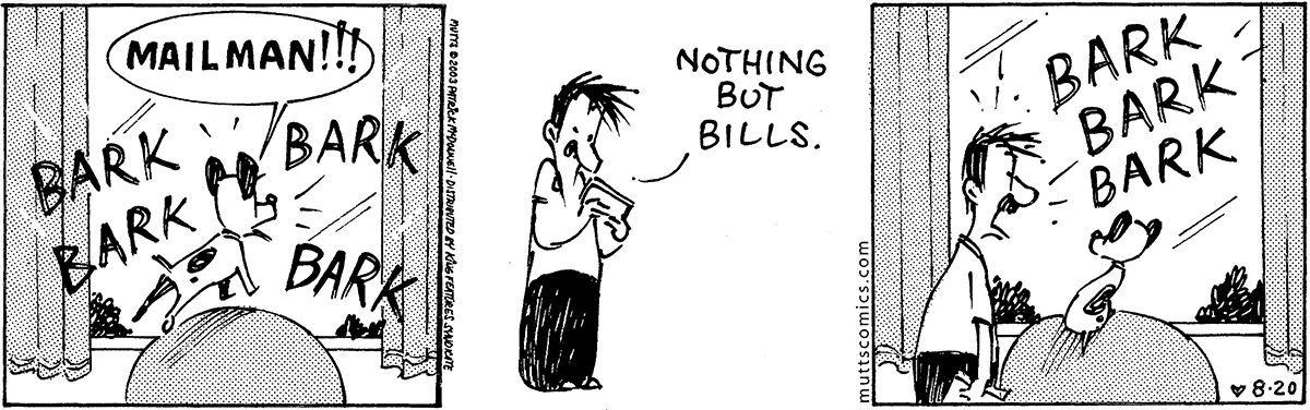 August 20 2003, Daily Comic Strip