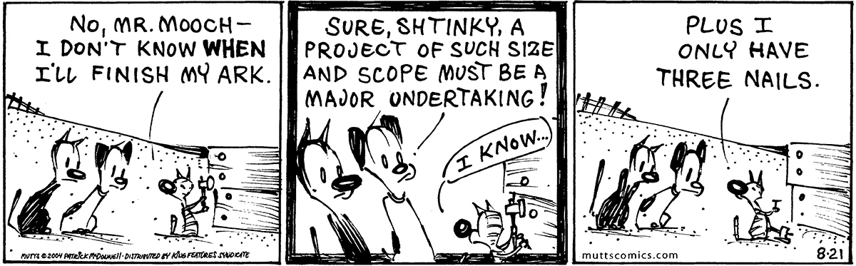 August 21 2004, Daily Comic Strip