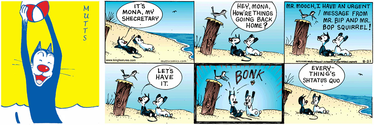 August 21 2005, Sunday Comic Strip