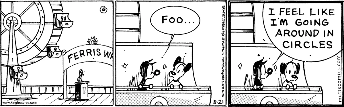 August 21 2010, Daily Comic Strip