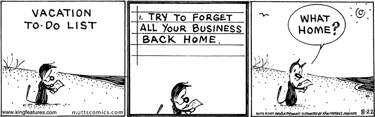 August 22 2007, Daily Comic Strip