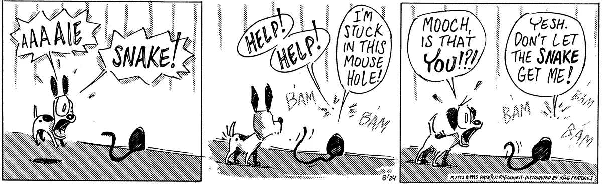 August 24 1995, Daily Comic Strip
