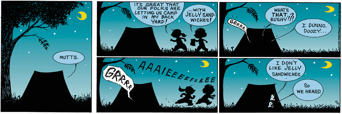 August 26 2001, Sunday Comic Strip