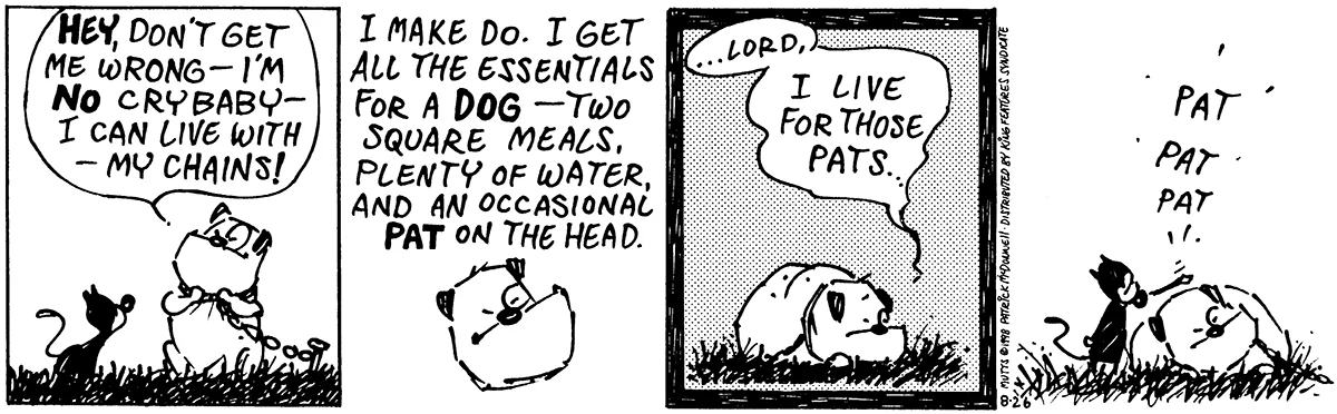 August 26 1998, Daily Comic Strip