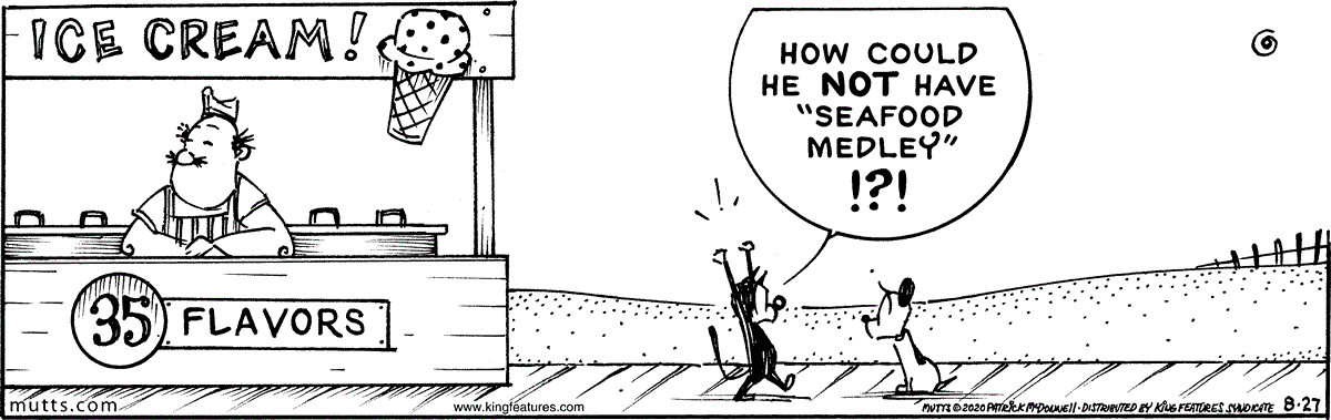 August 27 2020, Daily Comic Strip