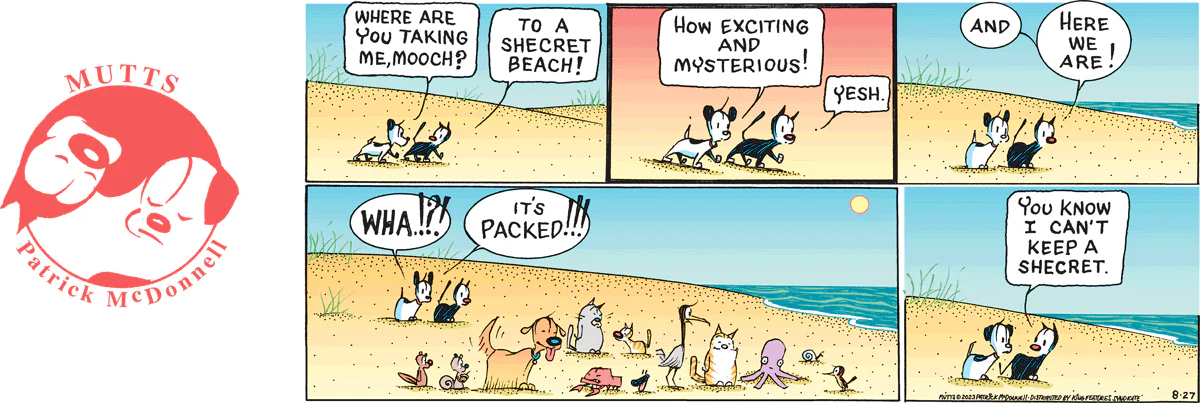 August 27 2023, Sunday Comic Strip