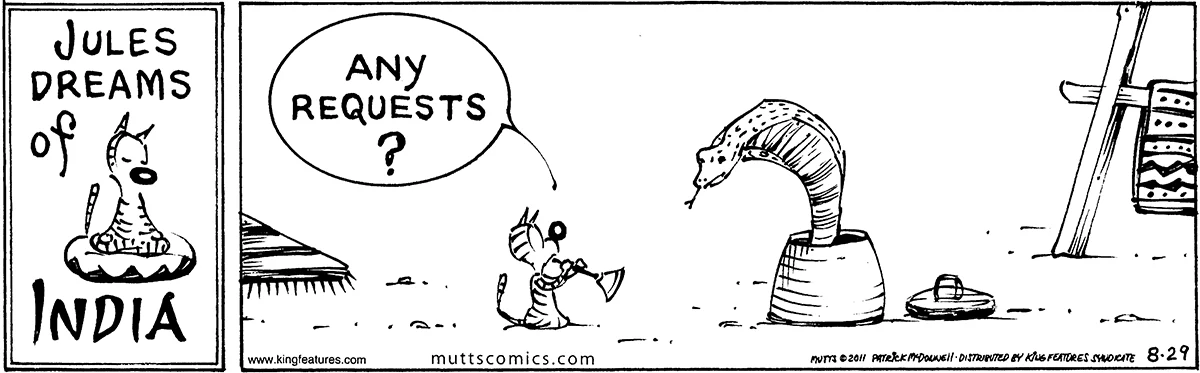 August 29 2011, Daily Comic Strip