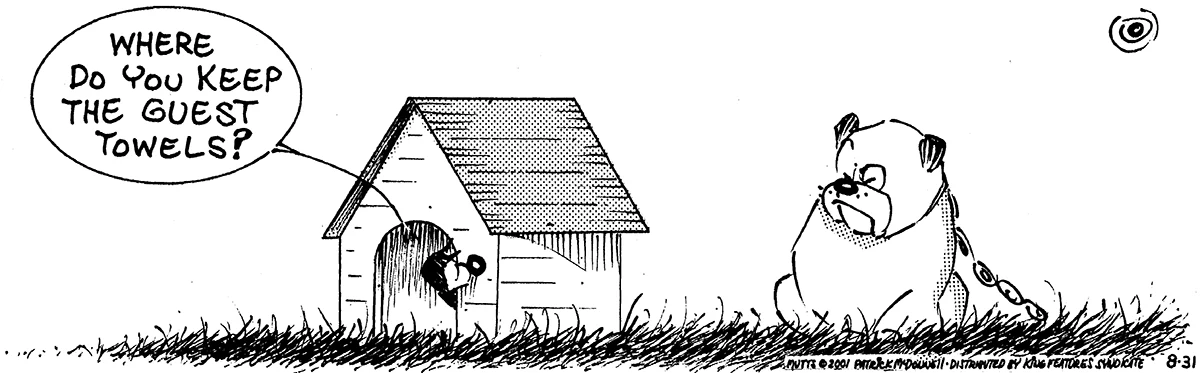 August 31 2001, Daily Comic Strip