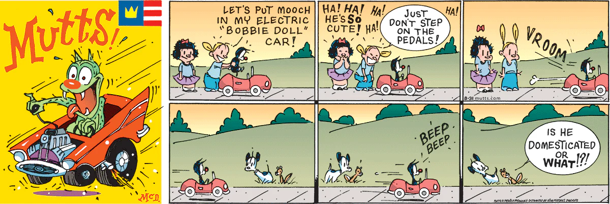 August 31 2025, Sunday Comic Strip