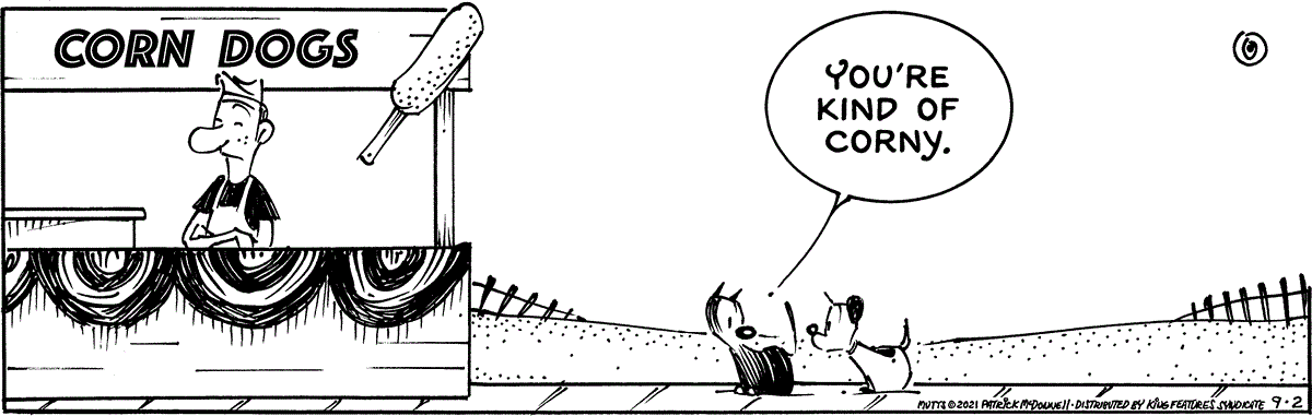 September 2 2021, Daily Comic Strip