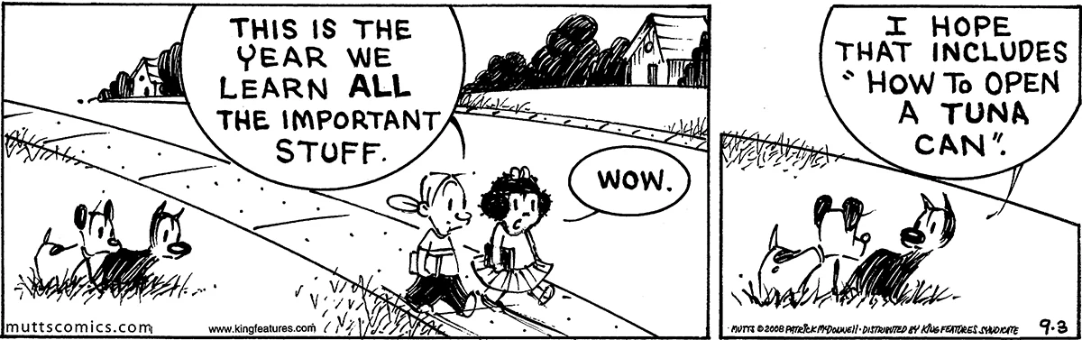September 3 2008, Daily Comic Strip