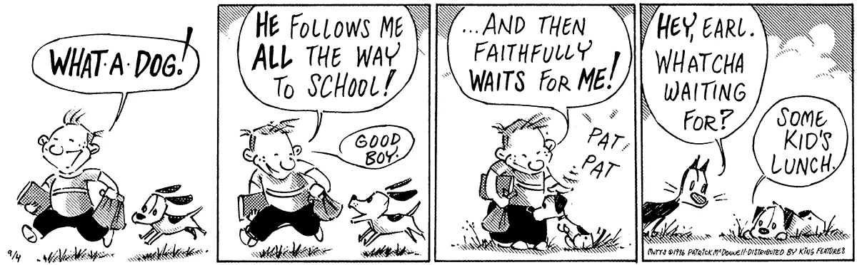 September 4 1996, Daily Comic Strip