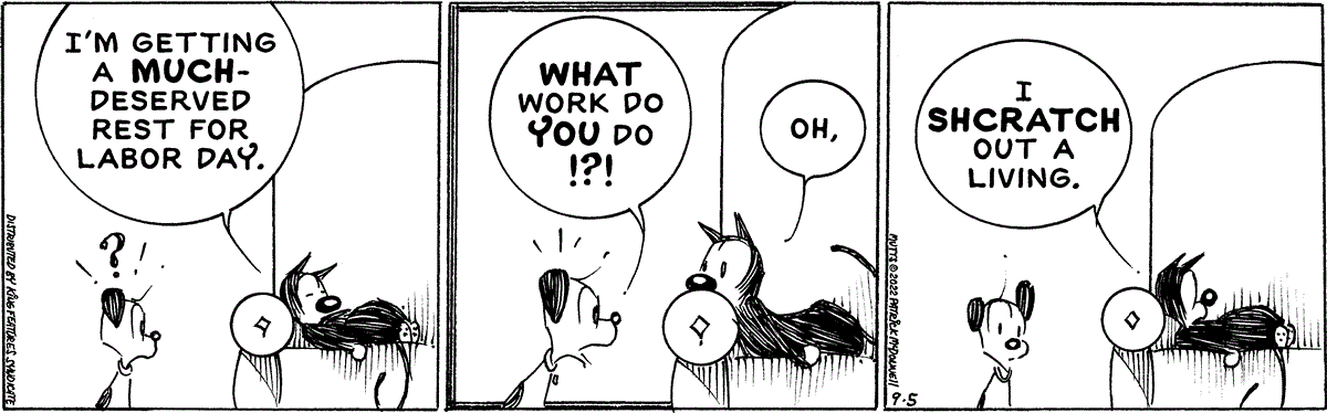 September 5 2022, Daily Comic Strip