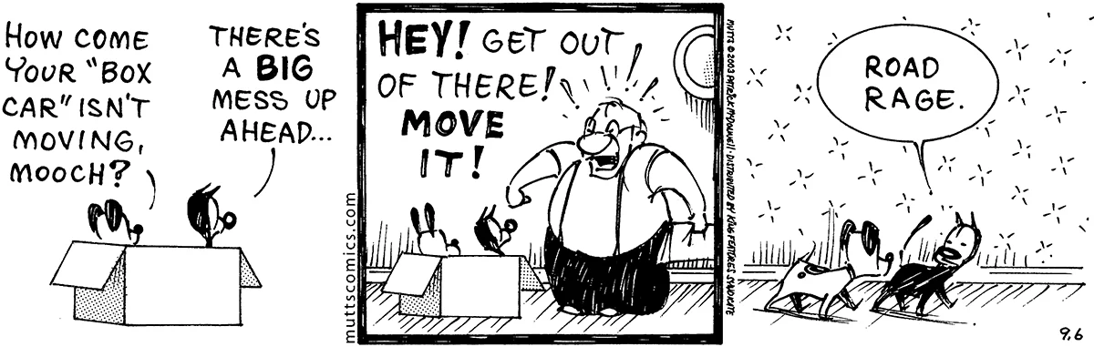 September 6 2003, Daily Comic Strip