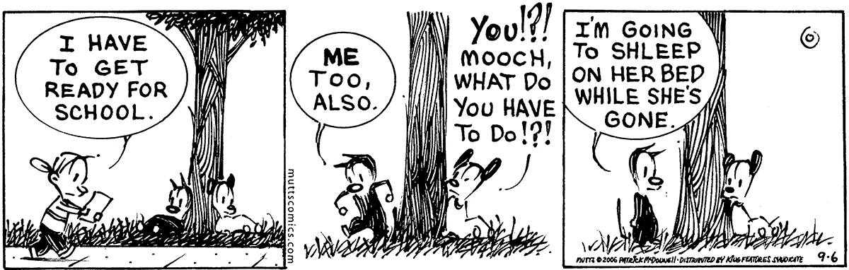 September 6 2006, Daily Comic Strip