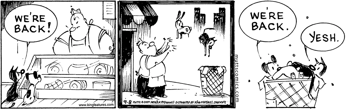September 8 2009, Daily Comic Strip