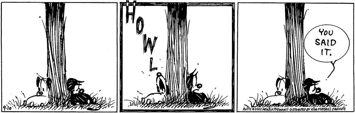 September 10 2002, Daily Comic Strip