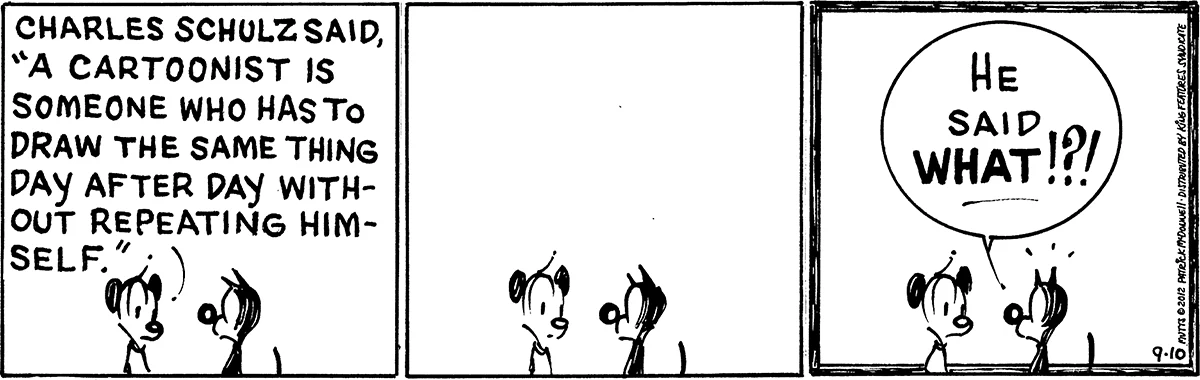 September 10 2012, Daily Comic Strip