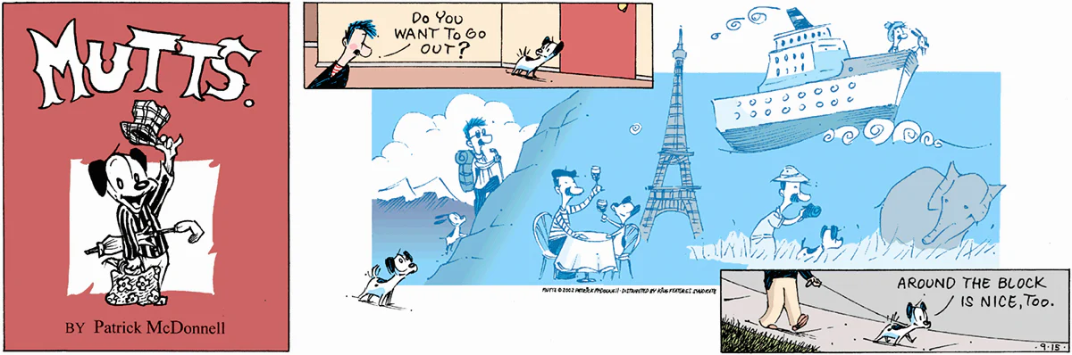 September 15 2002, Sunday Comic Strip