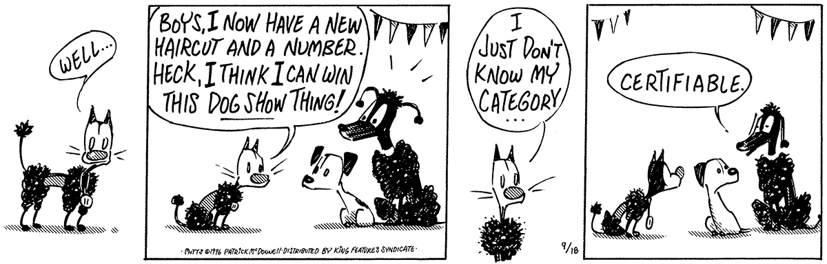 September 18 1996, Daily Comic Strip