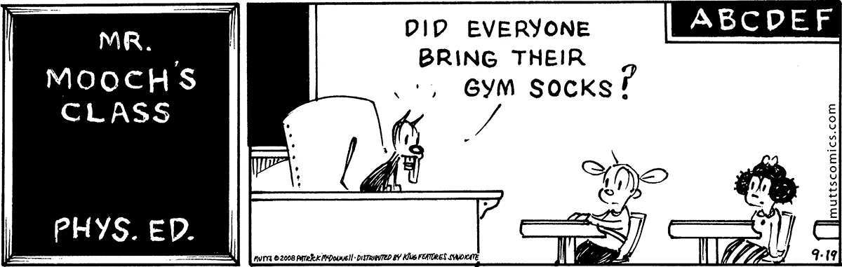 September 19 2008, Daily Comic Strip