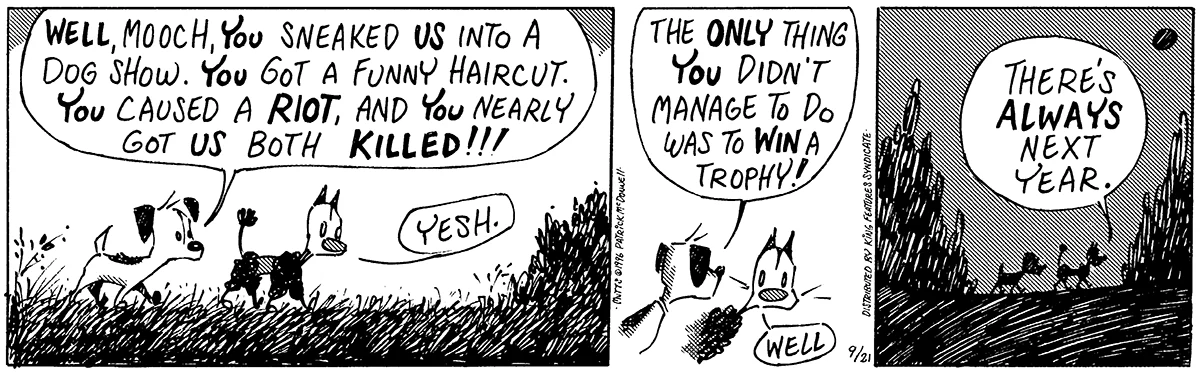 September 21 1996, Daily Comic Strip