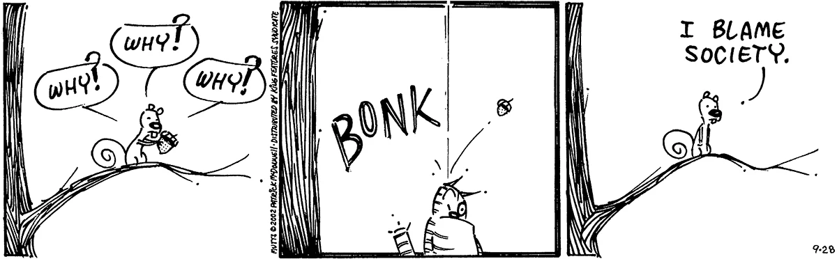 September 28 2002, Daily Comic Strip