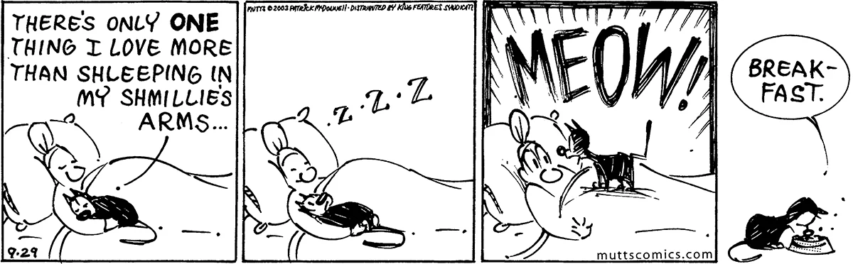 September 29 2003, Daily Comic Strip