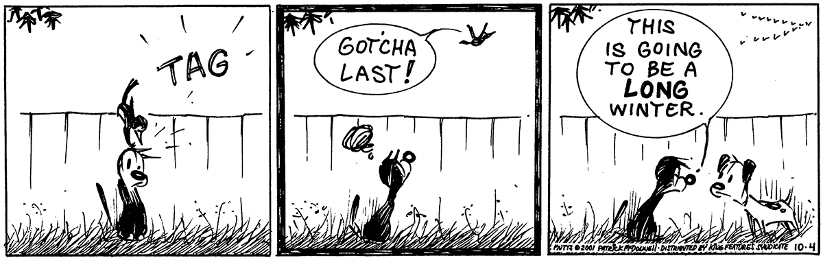 October 4 2001, Daily Comic Strip