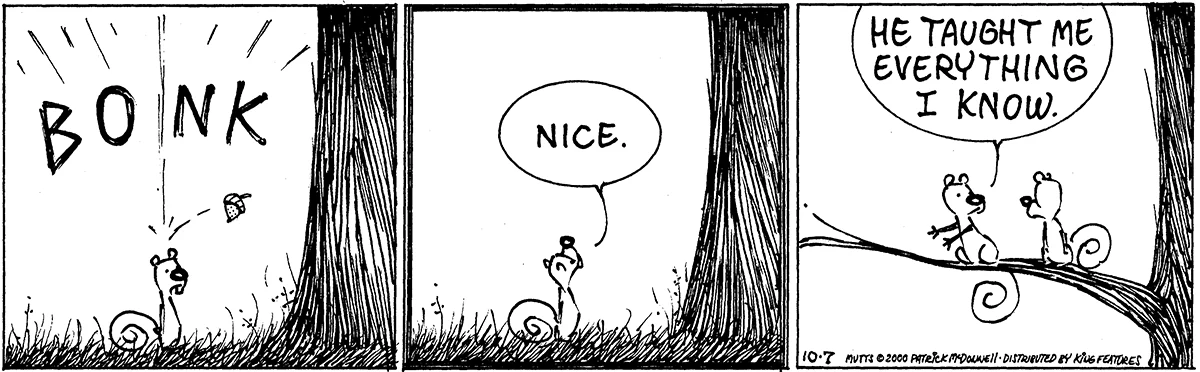 October 7 2000, Daily Comic Strip