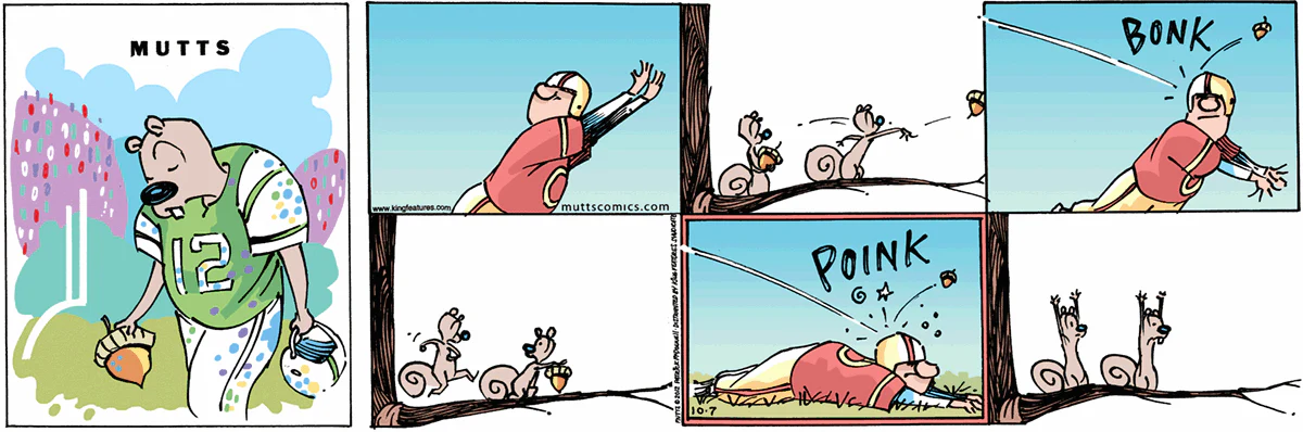 October 7 2012, Sunday Comic Strip