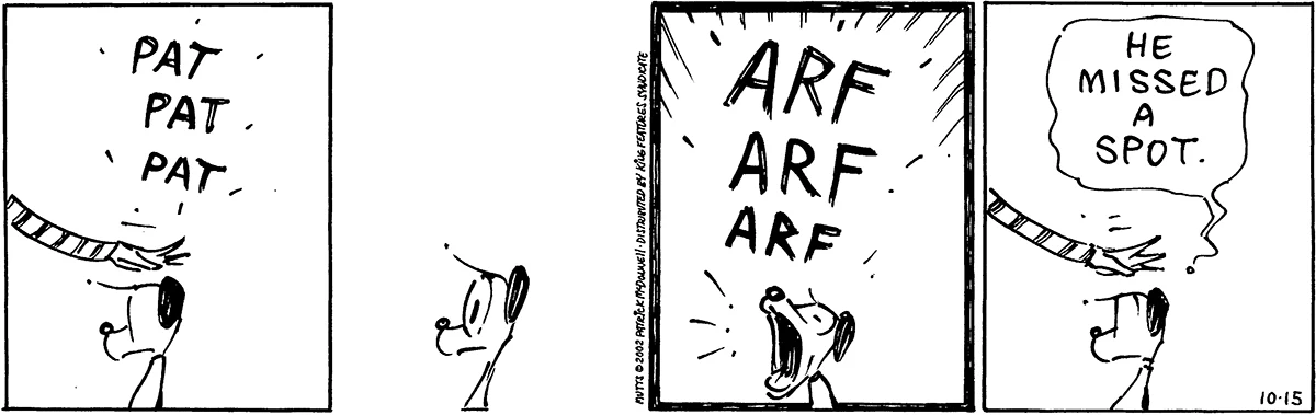 October 15 2002, Daily Comic Strip