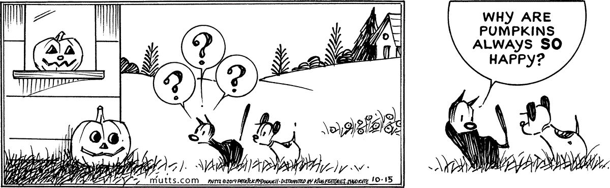 October 15 2019, Daily Comic Strip