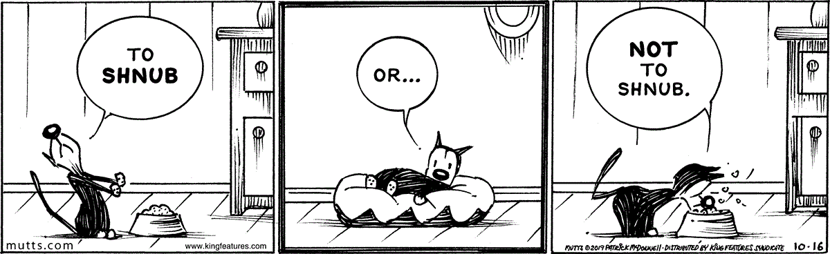 October 16 2019, Daily Comic Strip