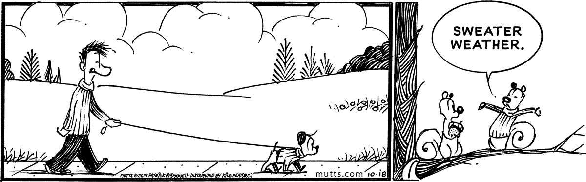 October 18 2019, Daily Comic Strip