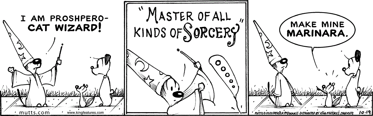 October 19 2020, Daily Comic Strip