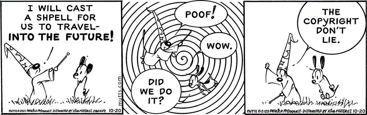 October 20 2021, Daily Comic Strip
