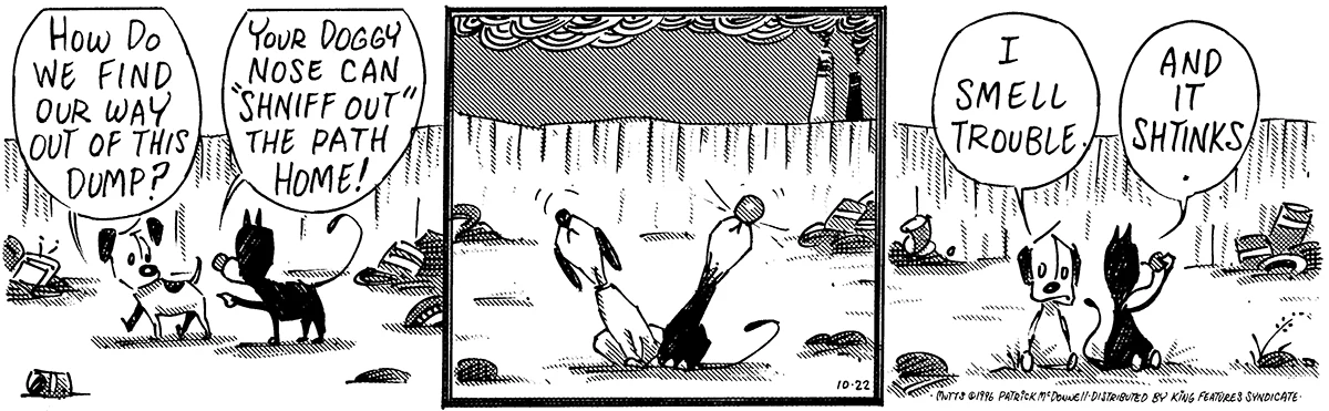 October 22 1996, Daily Comic Strip