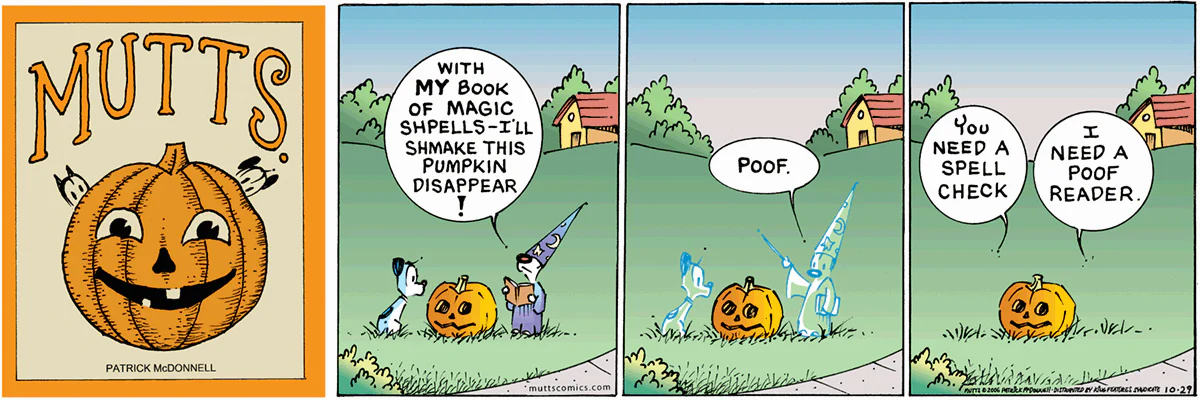 October 29 2006, Sunday Comic Strip