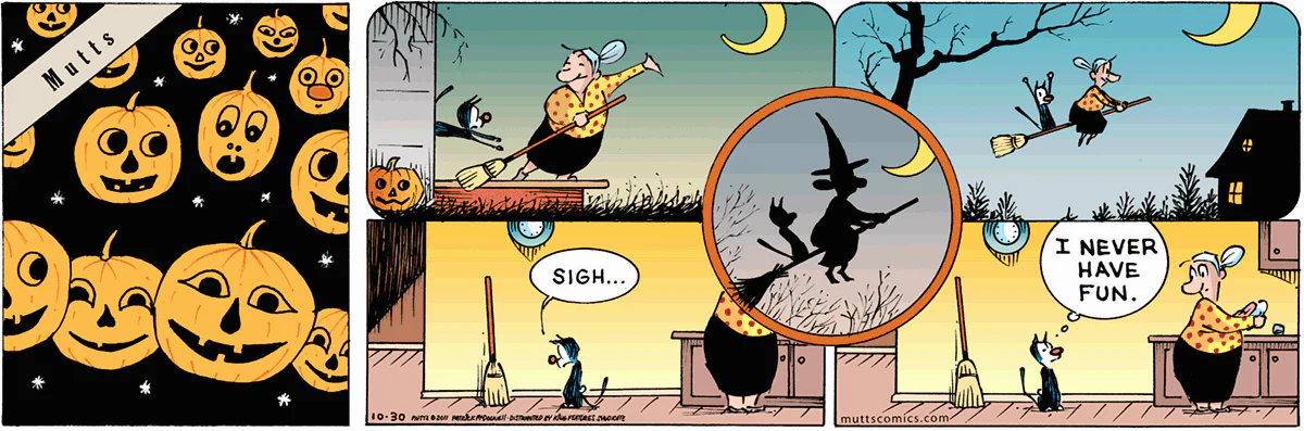 October 30 2011, Sunday Comic Strip