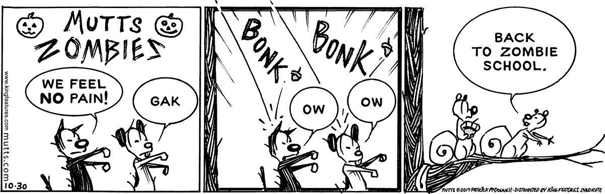 October 30 2019, Daily Comic Strip