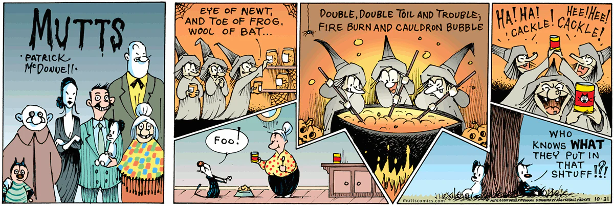 October 31 2004, Sunday Comic Strip