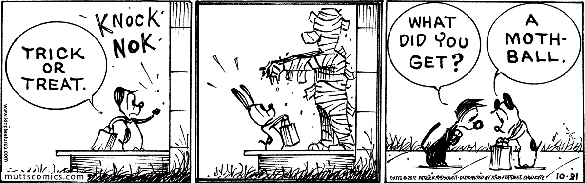 October 31 2012, Daily Comic Strip
