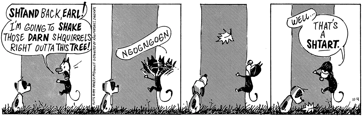 November 4 1997, Daily Comic Strip