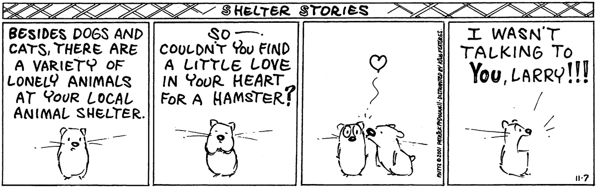 November 7 2001, Daily Comic Strip